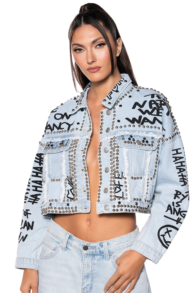 RHYTHM OF THE NIGHT DENIM JACKET