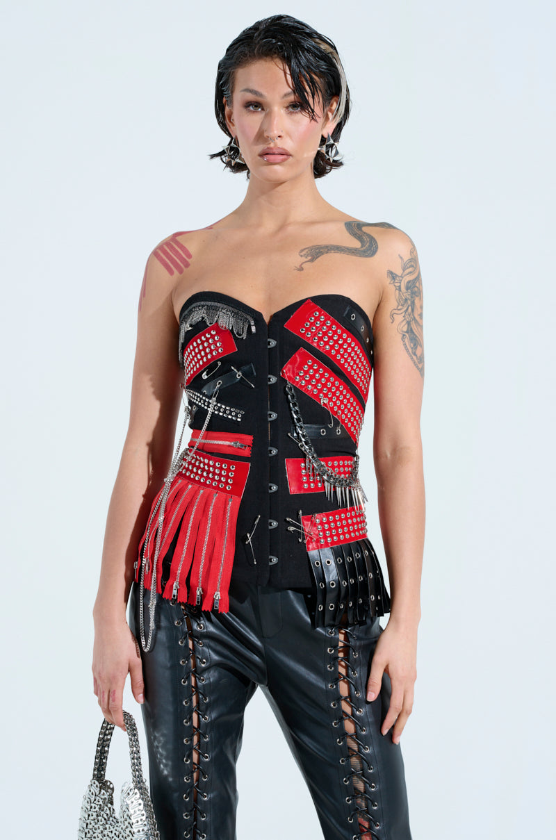 DEMI CHAIN CORSET