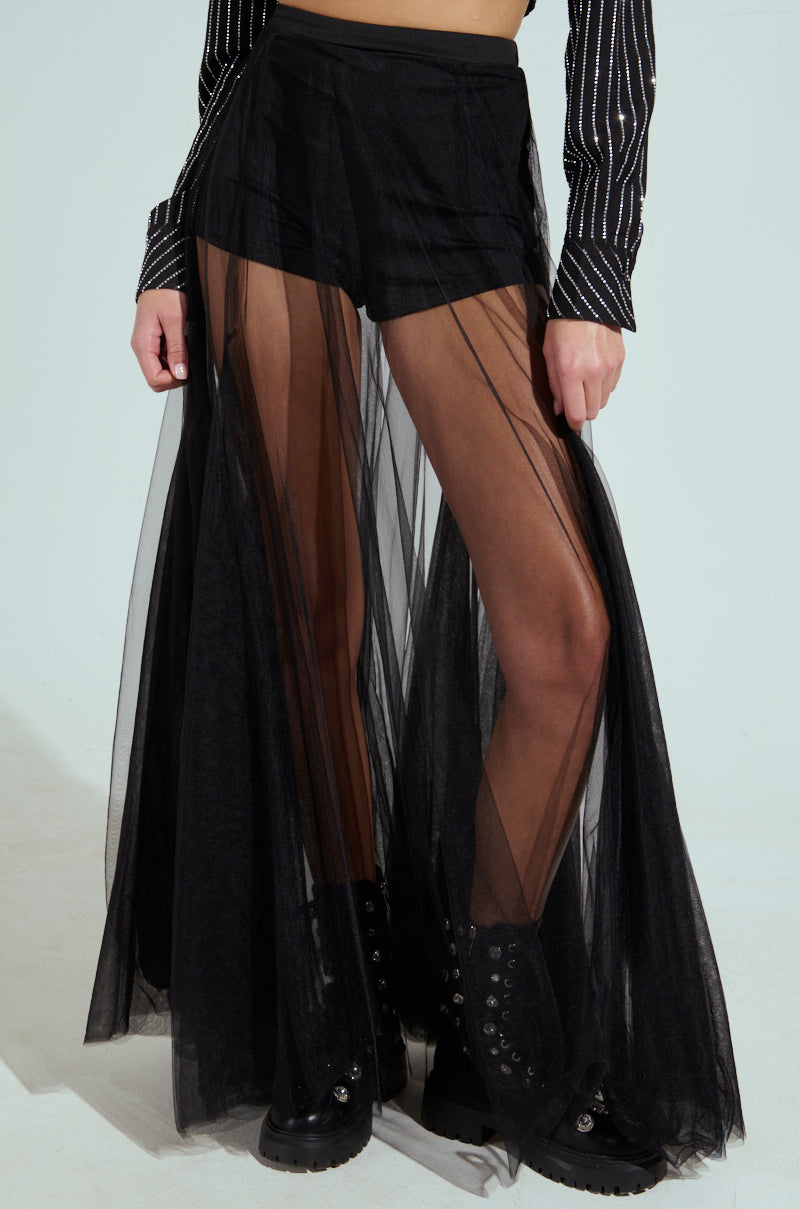 MY ALL MAXI TULLE SKIRT