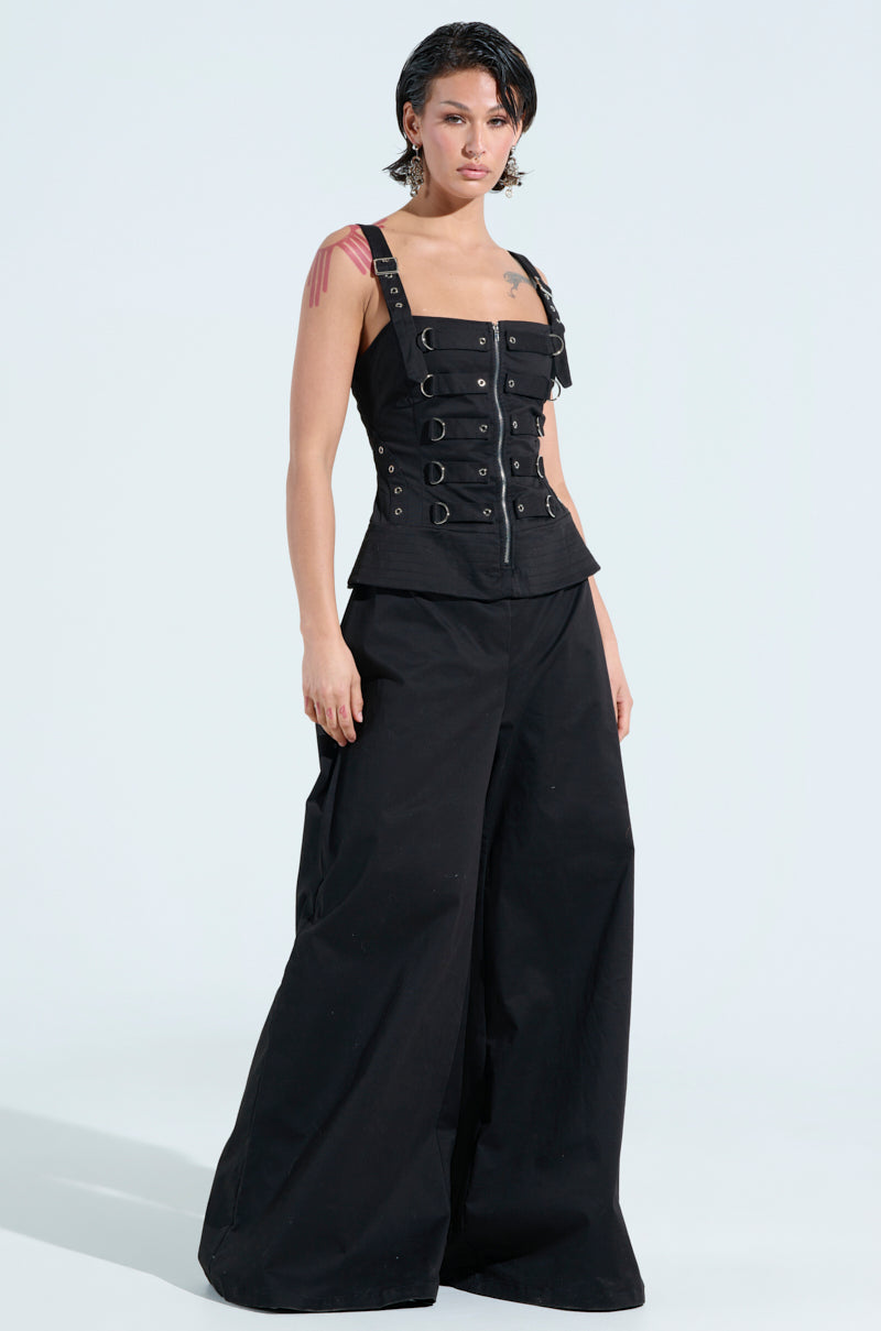 AMELIA JUMPSUIT WITH METAL DETAILS