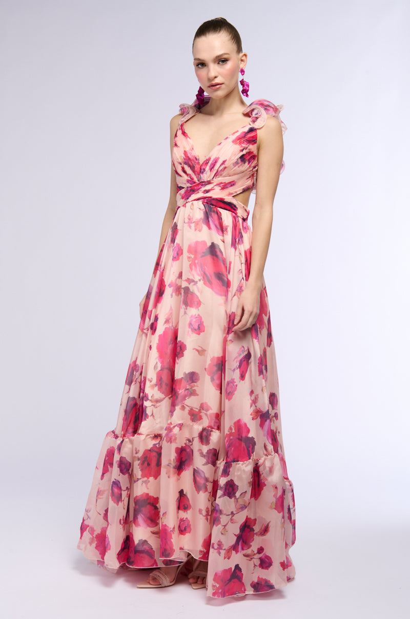 IN THE GARDEN MAXI DRESS