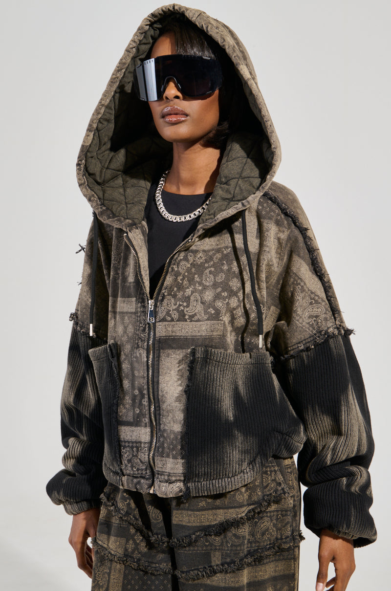 PHOENIX HOODED BOMBER