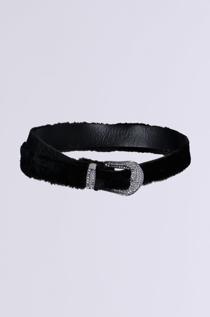 MIDNIGHT SKIES FUR BELT