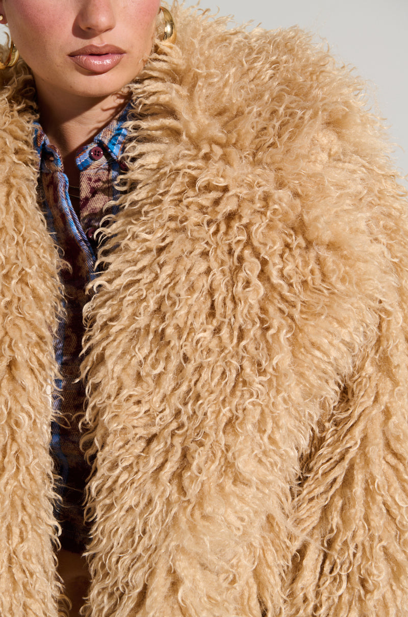 JOJO FAUX FUR COAT