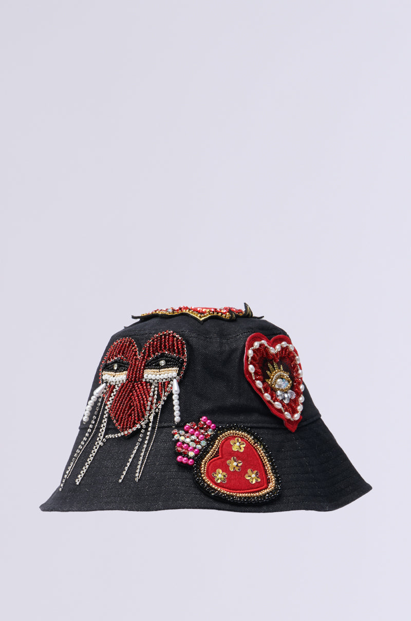 WITH LOVE PATCH BUCKET HAT