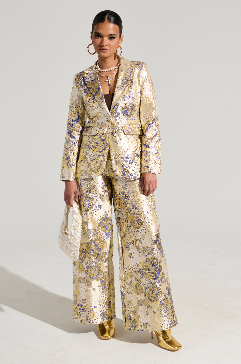 GOLDIE BROCADE BLAZER