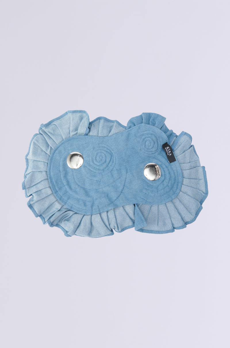 MORE IS BETTER DENIM BROOCH