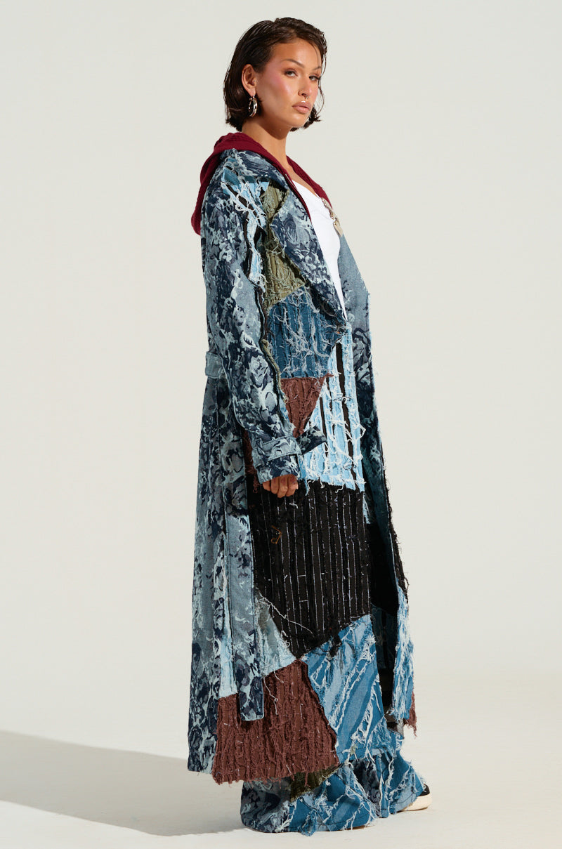 RONNY PATCHWORK TRENCH