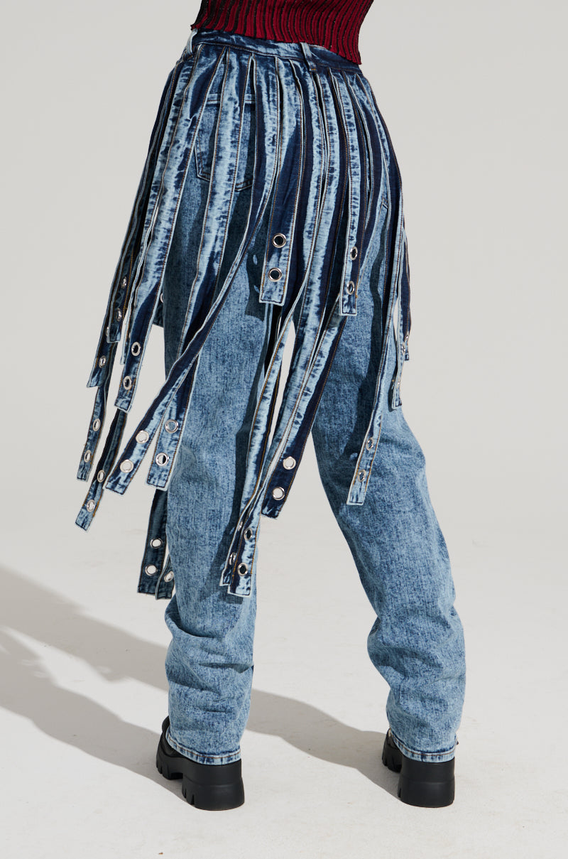 NEVER TOO LATE DENIM PANT