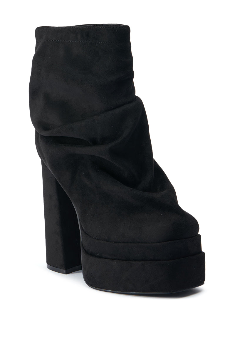 AZALEA WANG LYSANDRA BLACK BOOTIE