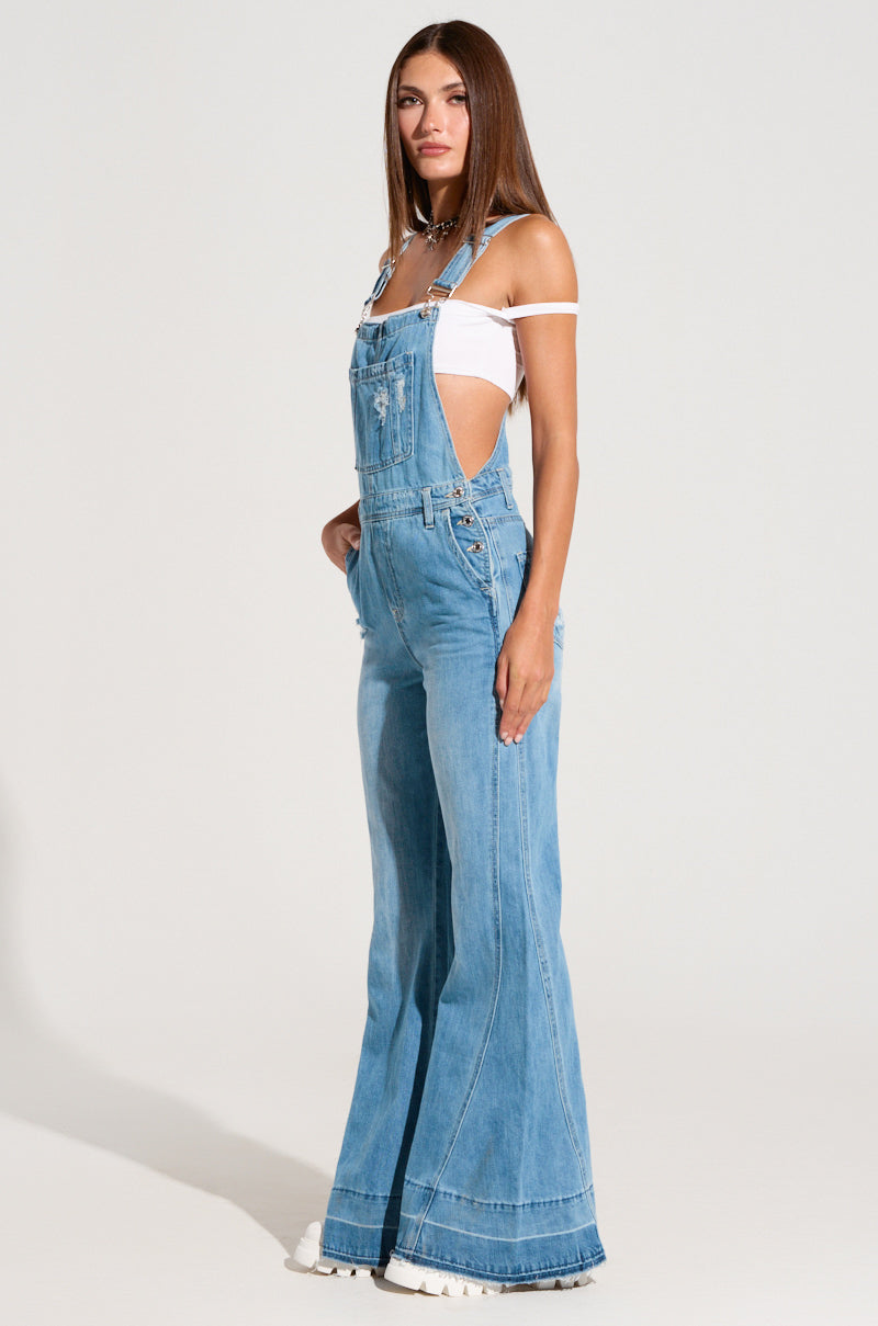 LARINA DENIM OVERALLS