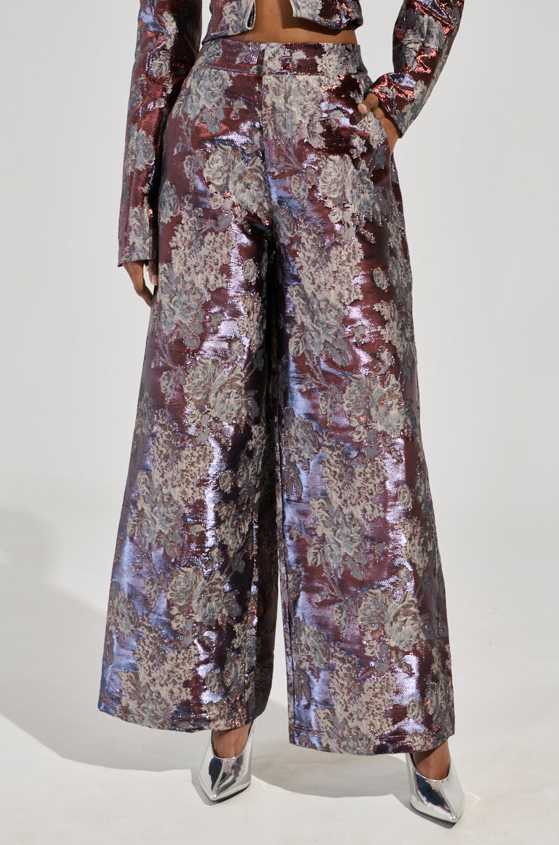 ODESSA BROCADE TROUSER