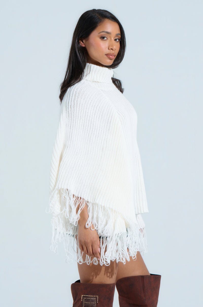 ALIX FRINGE SWEATER