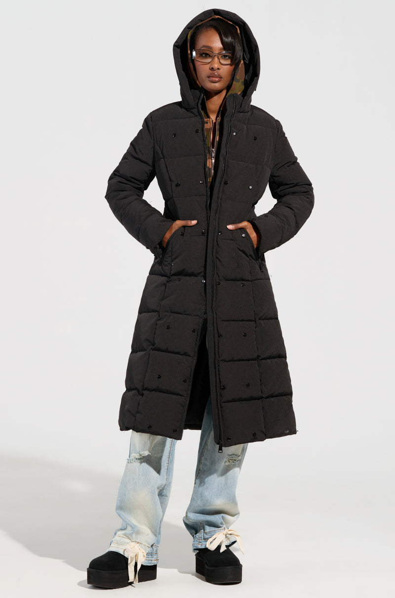 ARLETTE FUR TRIM PUFFER