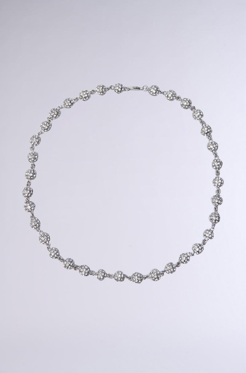 QUEZ PAVE STONE CHAIN