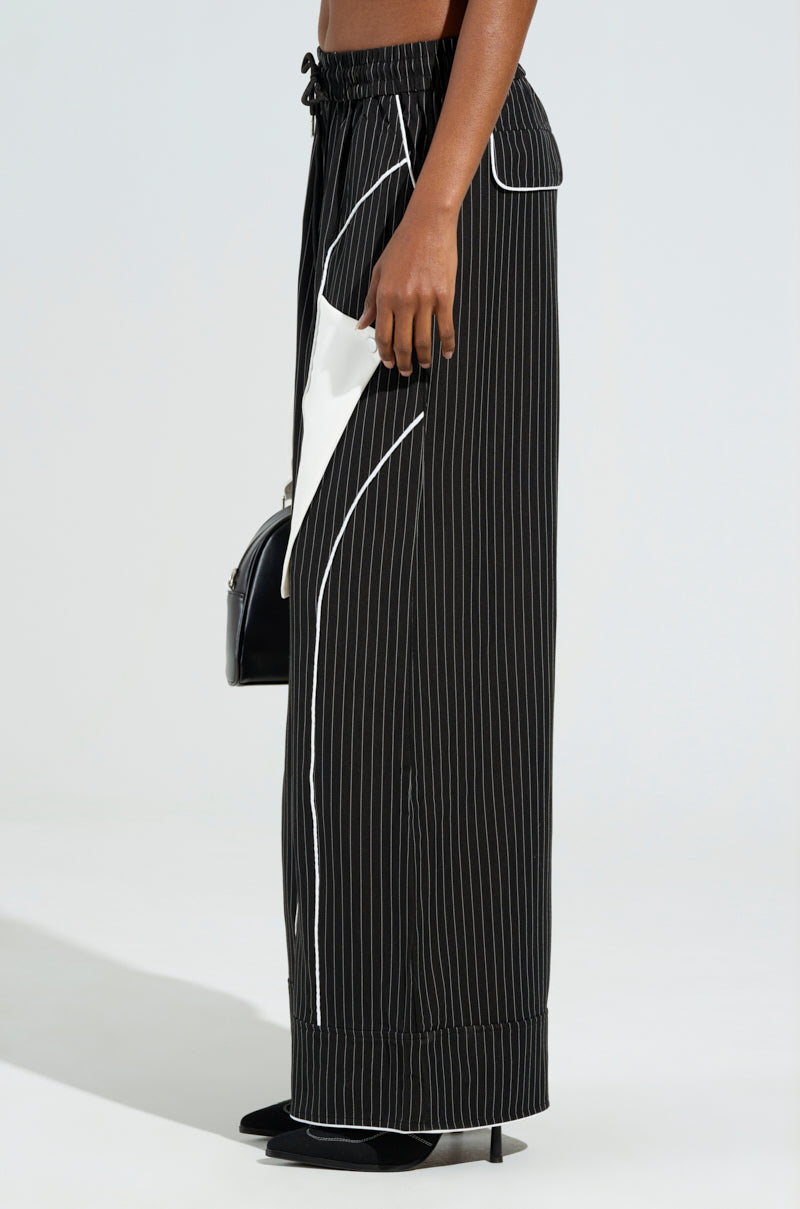 STRICTLY BUSINESS PINSTRIPE PANT