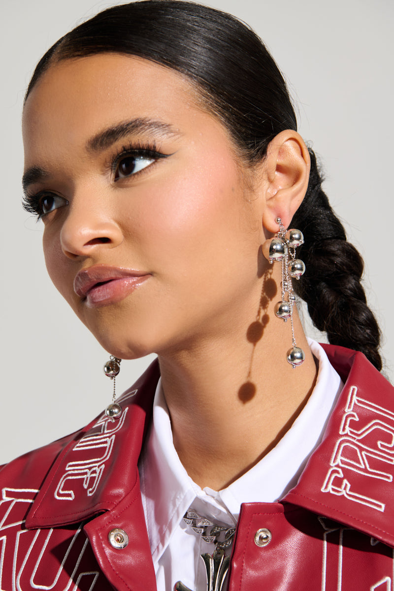 BUBBLY DANGLE EARRING