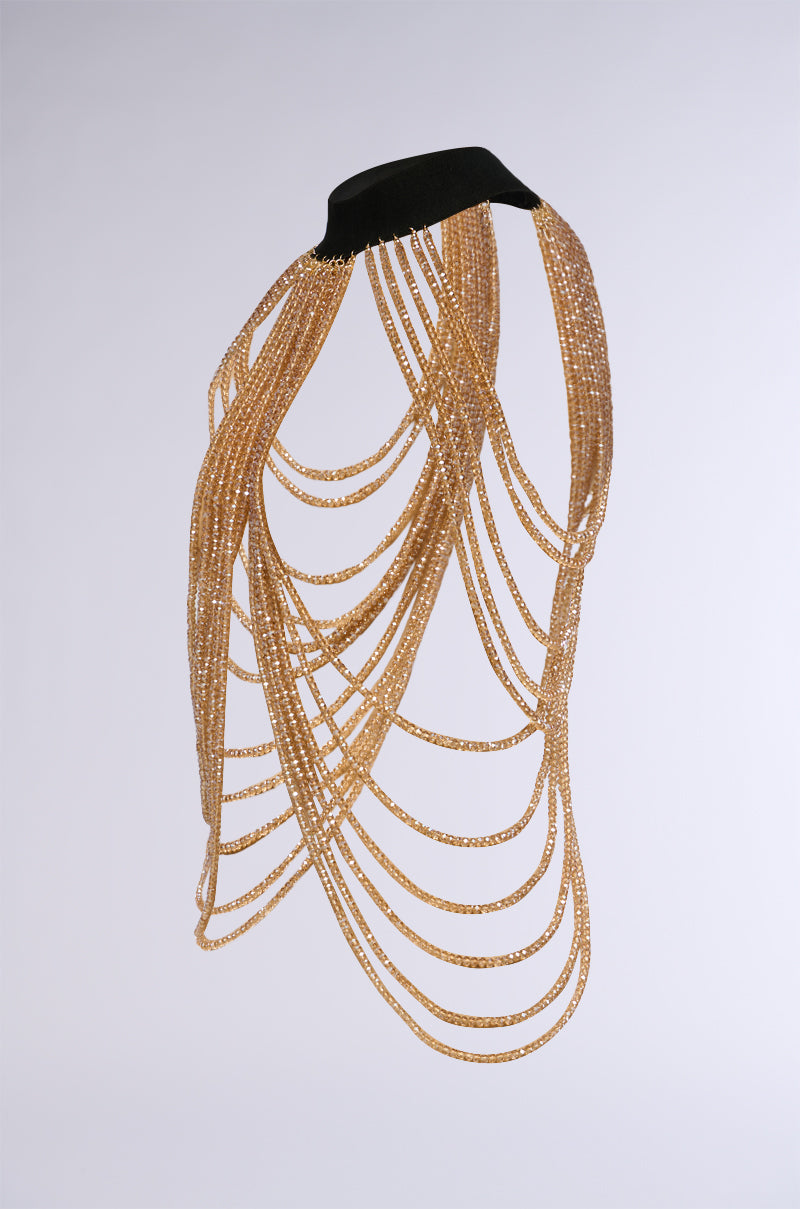 BELLE OF THE BALL CRYSTAL BODY CHAIN