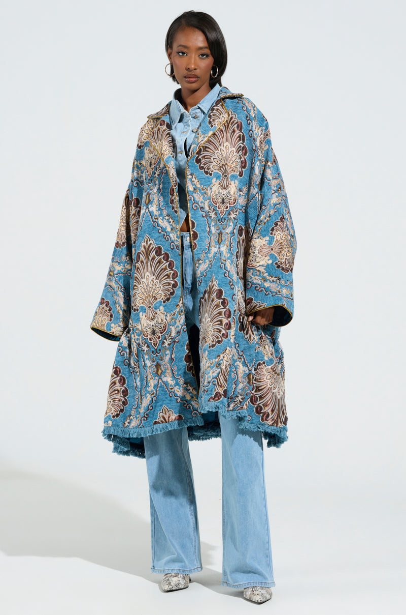 KENSINGTON TAPESTRY TRENCH