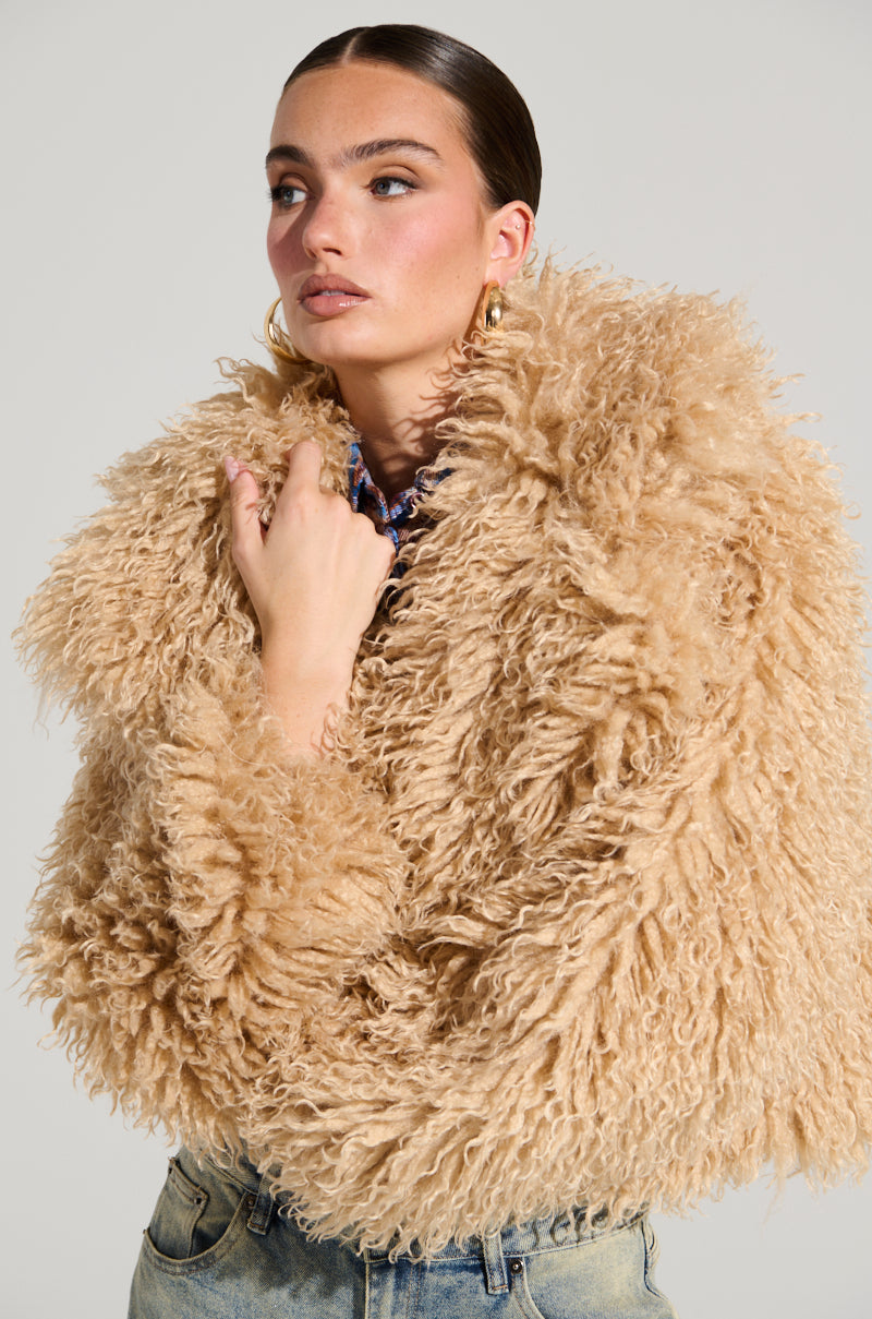 JOJO FAUX FUR COAT