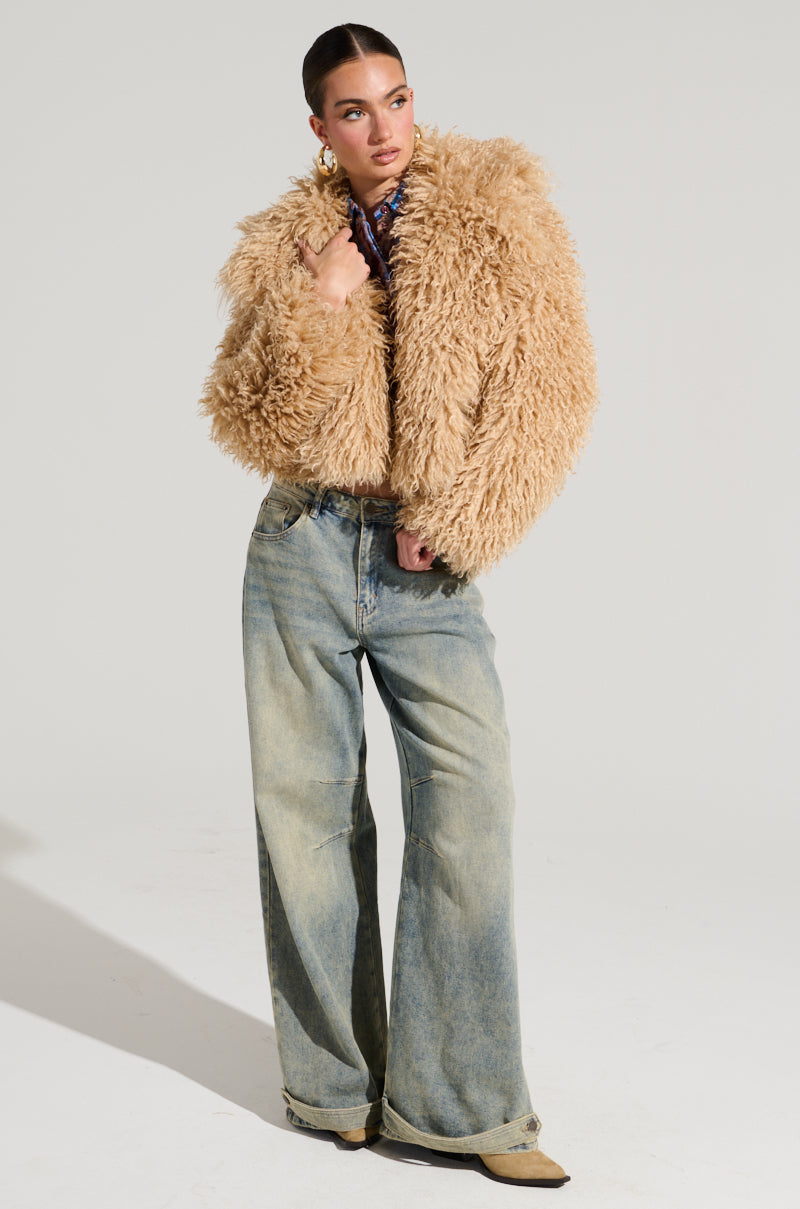 JOJO FAUX FUR COAT