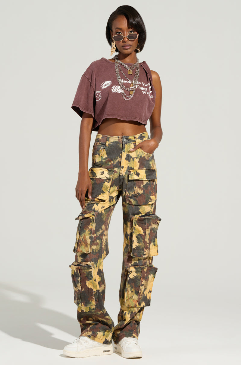 FLYING HIGH CAMO PANT