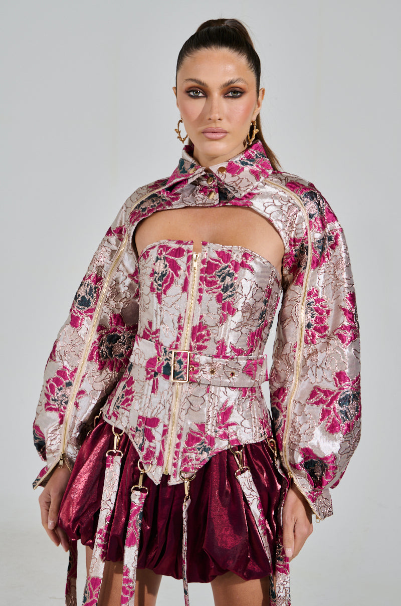 AURORA BROCADE BOLERO