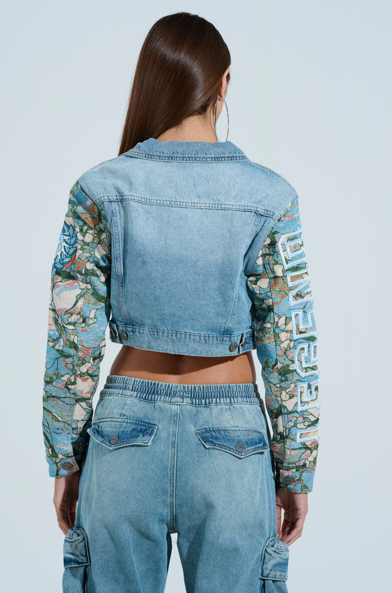 OUT OF THIS WORLD DENIM JACKET