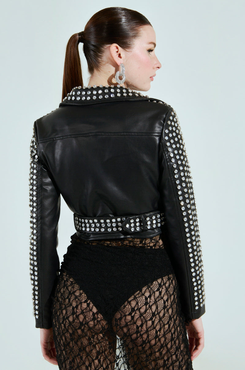 DEMI EMBELLISHED MOTO