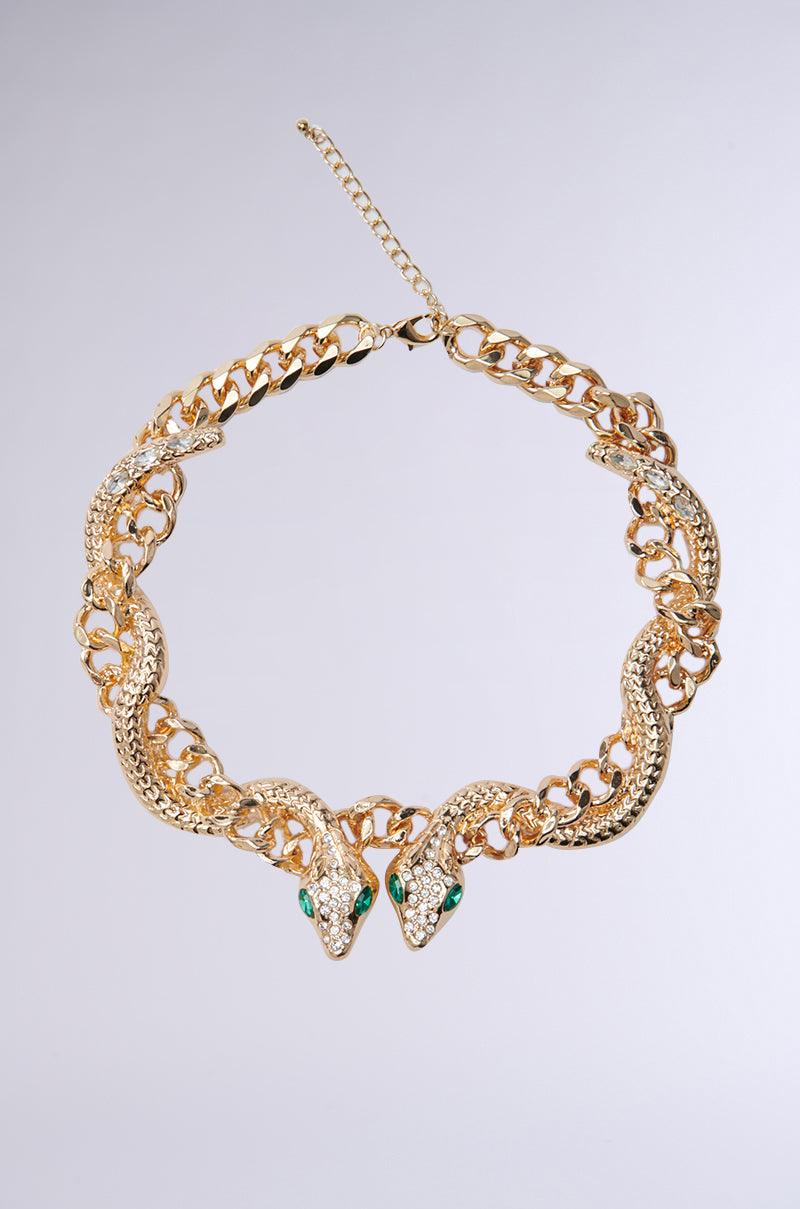 WATCH OUT FOR THE SNAKES NECKLACE