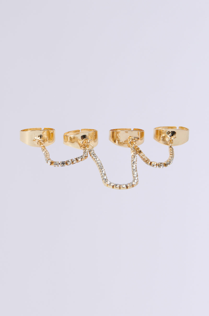 STAY CONNECTED BLING RING SET