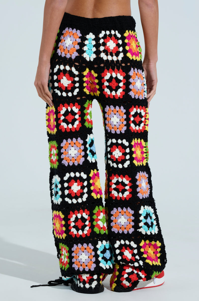 FESTIVAL GIRLY OVERSIZED CROCHET PANT