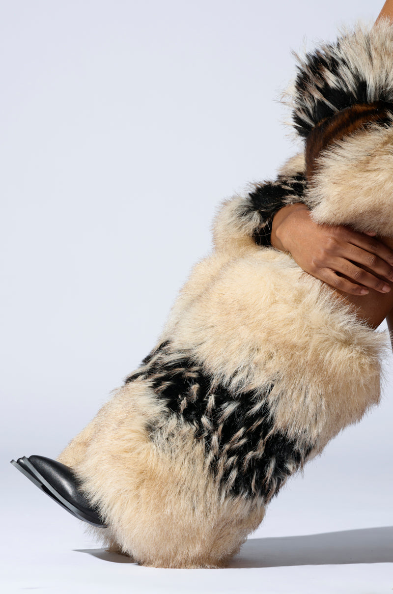 AZALEA WANG EKKO MULTI FUR BOOT