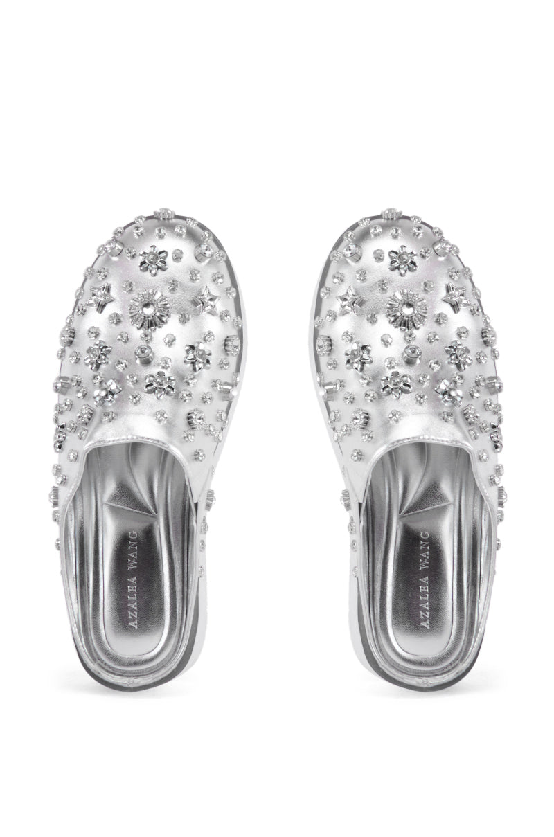 AZALEA WANG VIRTUOUS SILVER FLATFORM