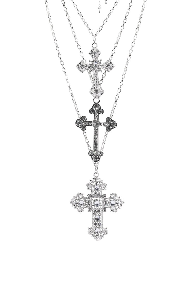 CROSS MY HEART NECKLACE