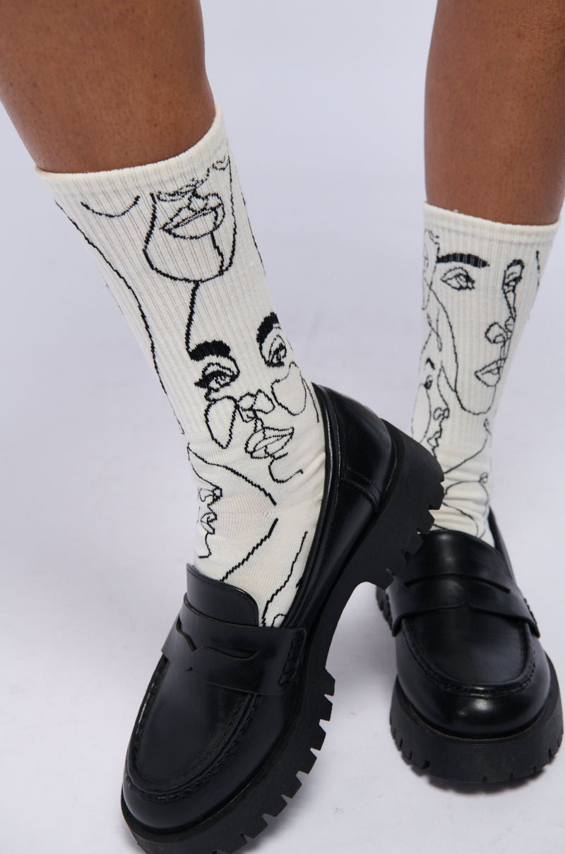 FACE IT FACE SOCKS