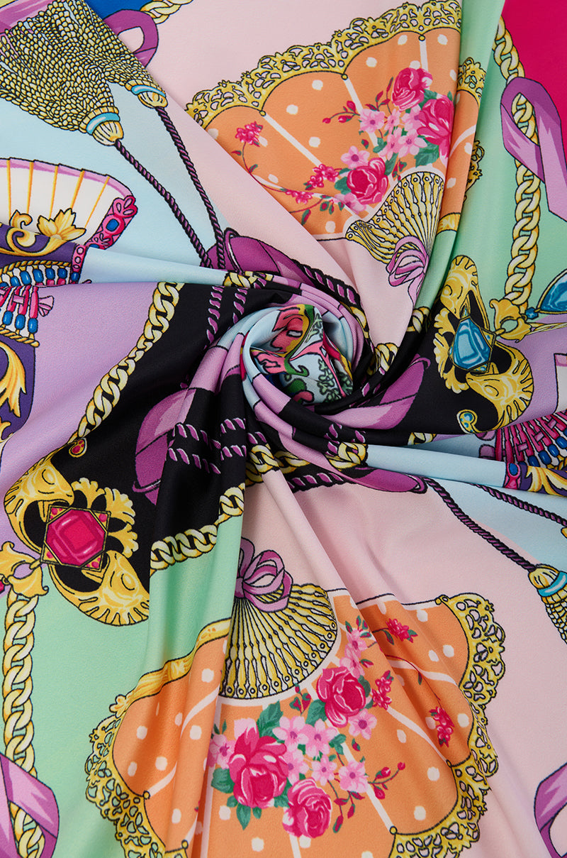 THEY COULD NEVER MULTI SATIN SCARF