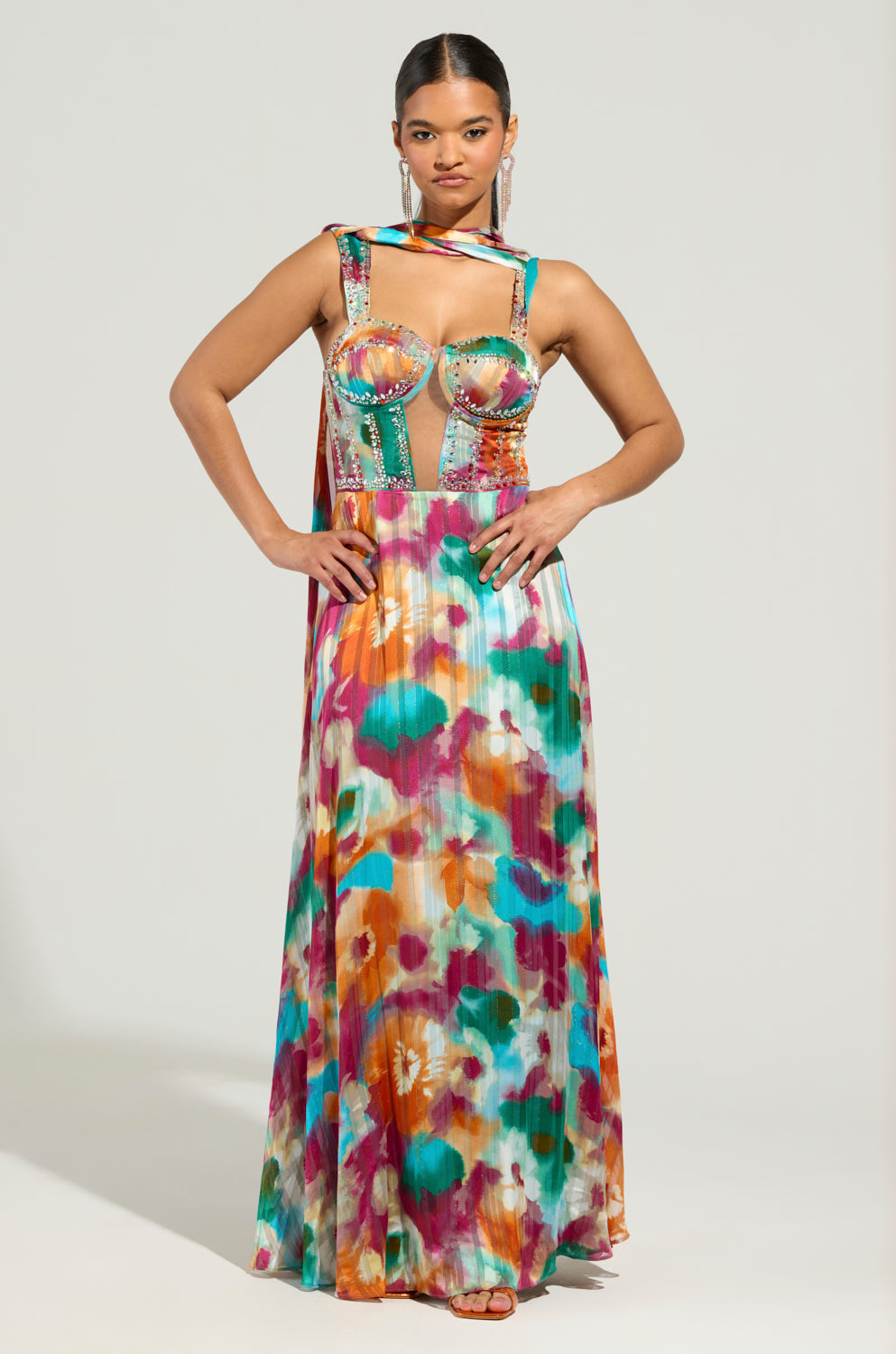 ON THE RUN MAXI DRESS