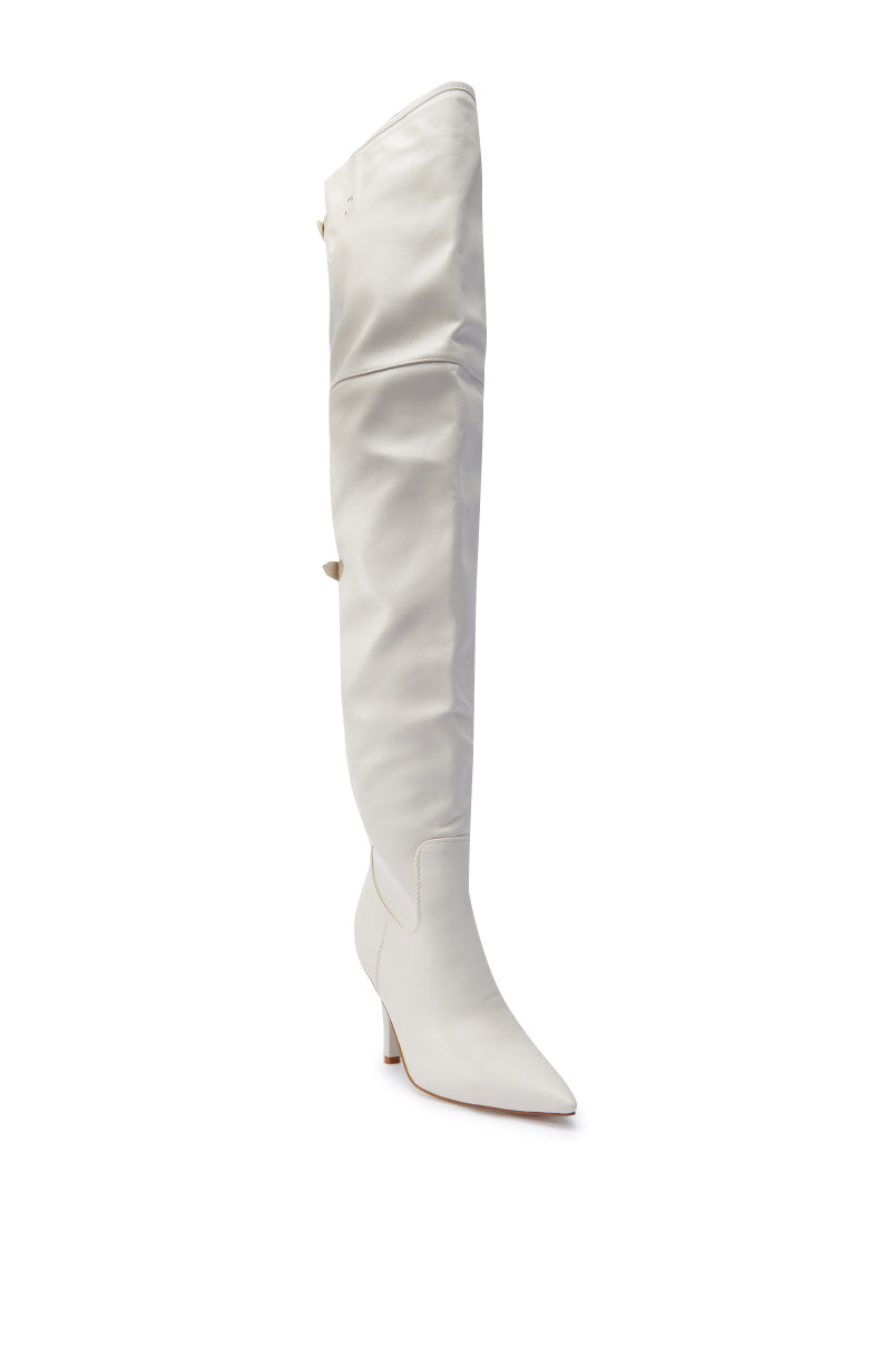 AZALEA WANG BACKER BONE OVER THE KNEE BOOT