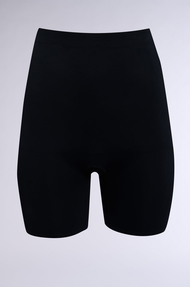 TITSY TUMMY TUCK SHORTS IN BLACK