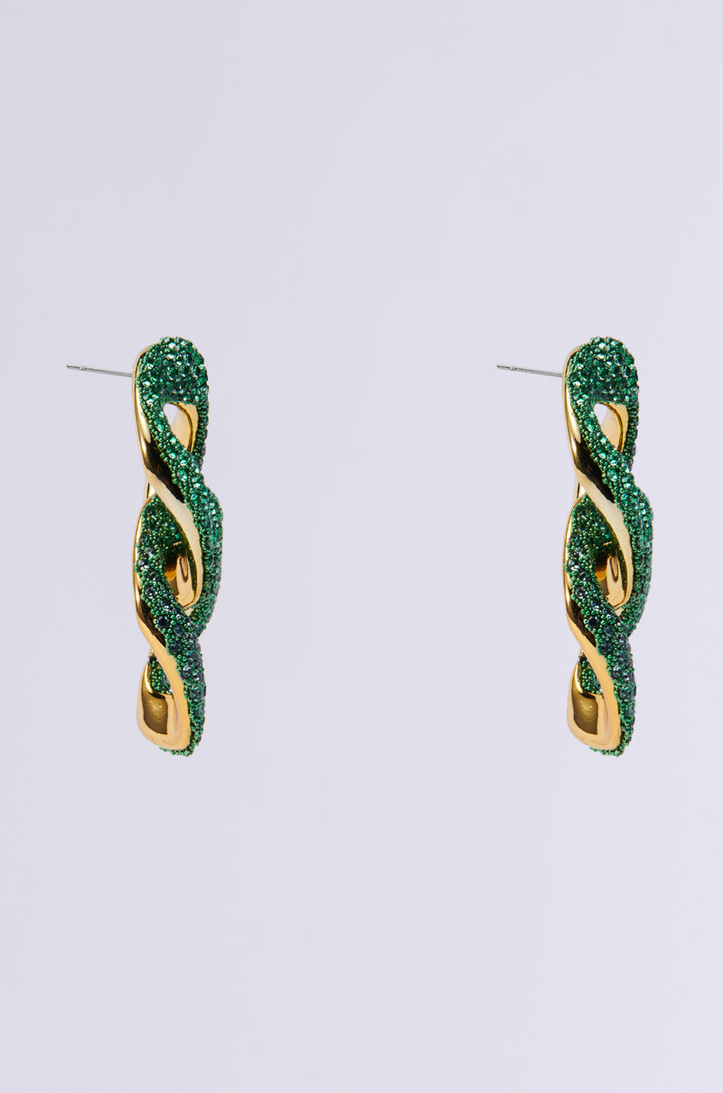 THE VISION RHINESTONE EARRING