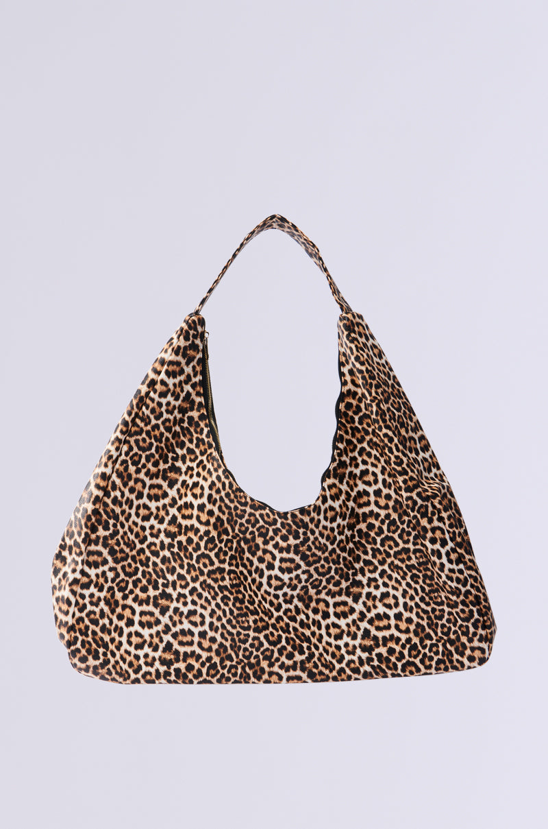 WILD ONE PU OVERSIZED TOTE