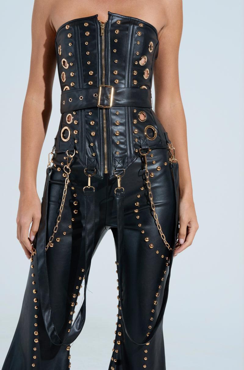 DW STUDDED CORSET