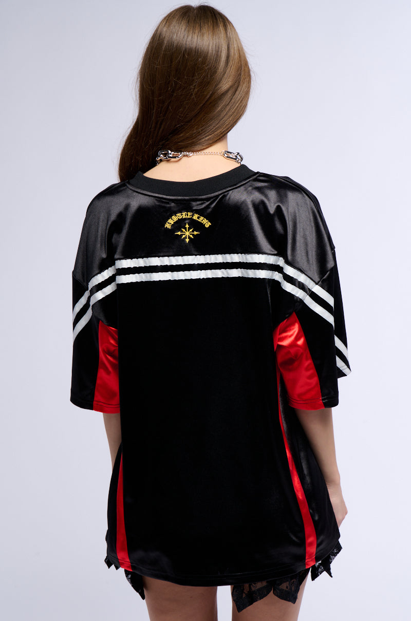 WINNER SQUAD VARSITY JERSEY IN BLACK