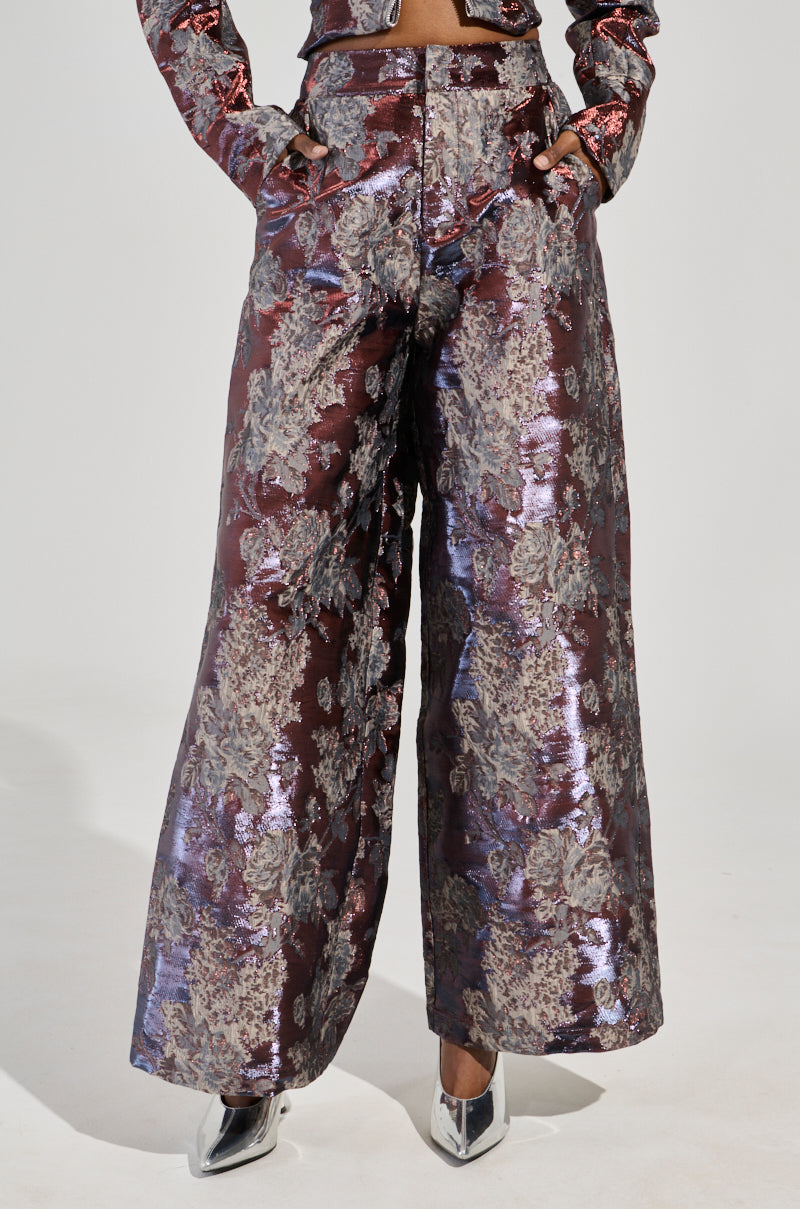 ODESSA BROCADE TROUSER