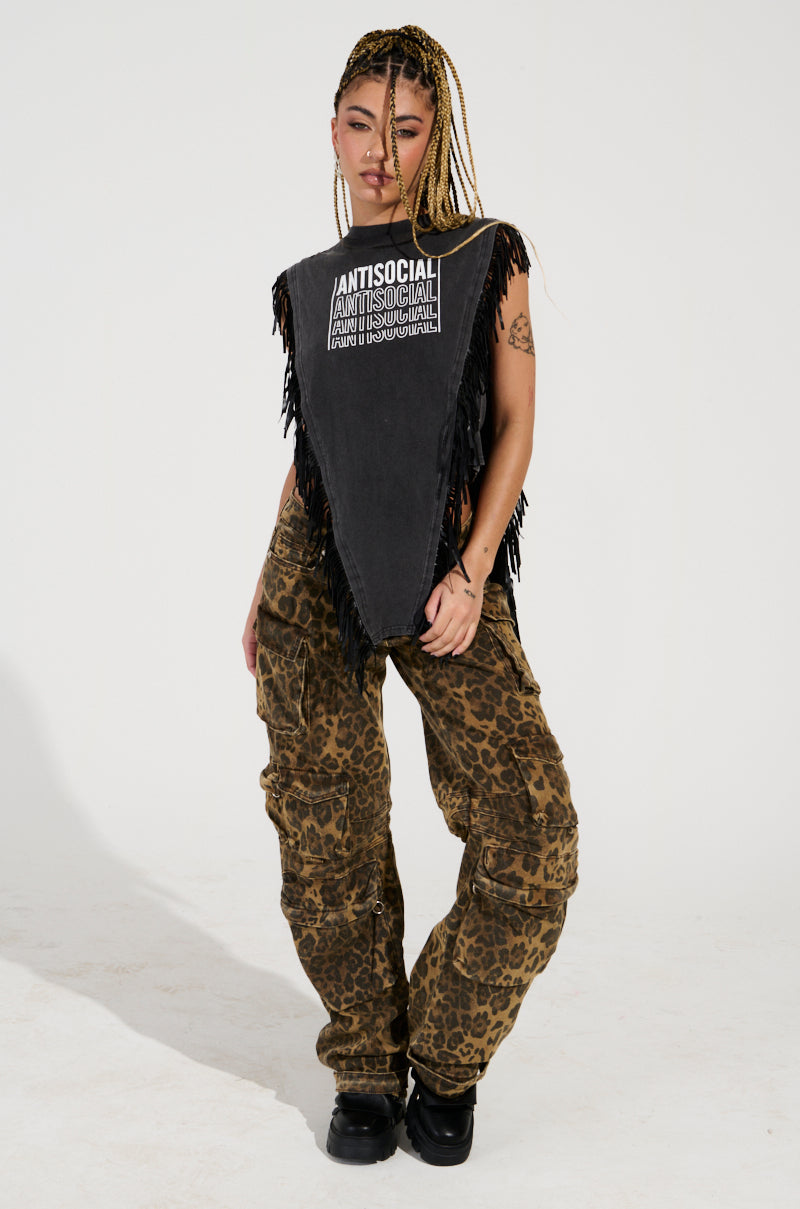 THE ULTIMATE LEOPARD CARGO PANT