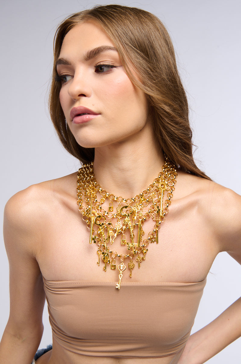 YOU HAVE THE KEYS STATEMENT CHOKER
