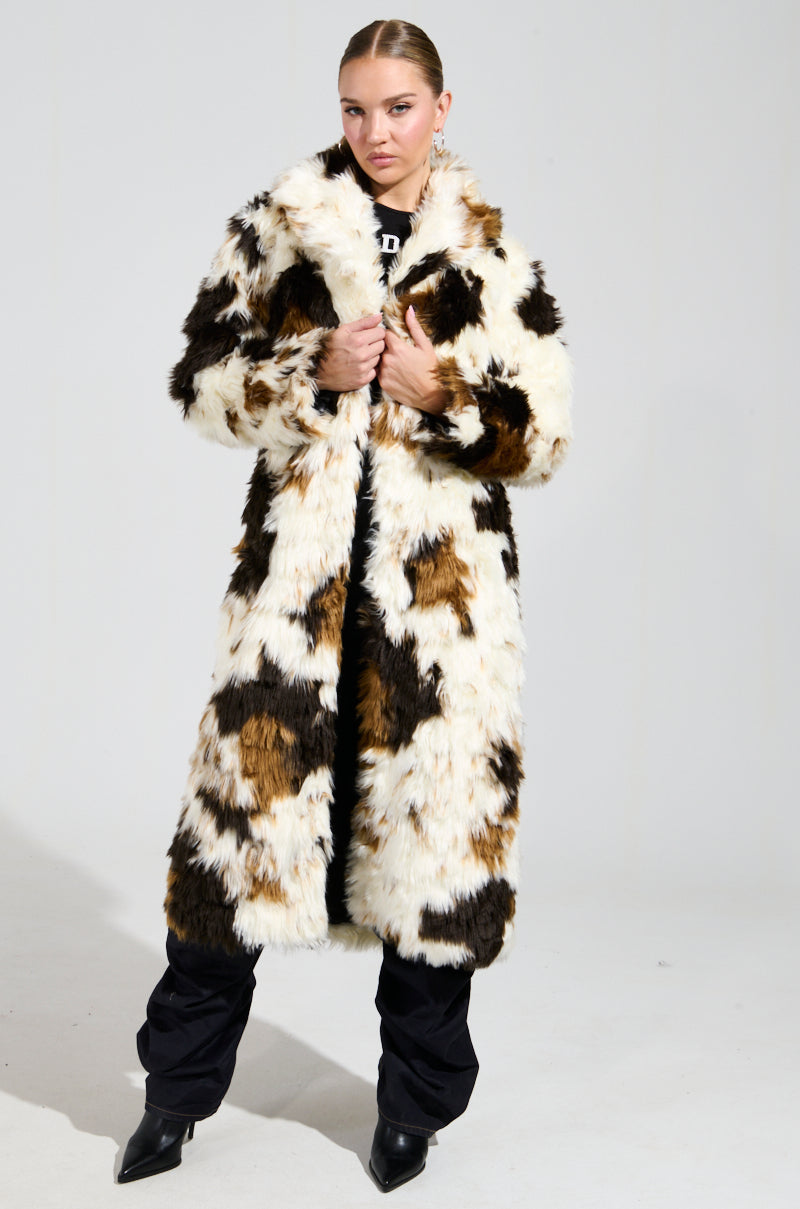 BRONX FAUX FUR COAT