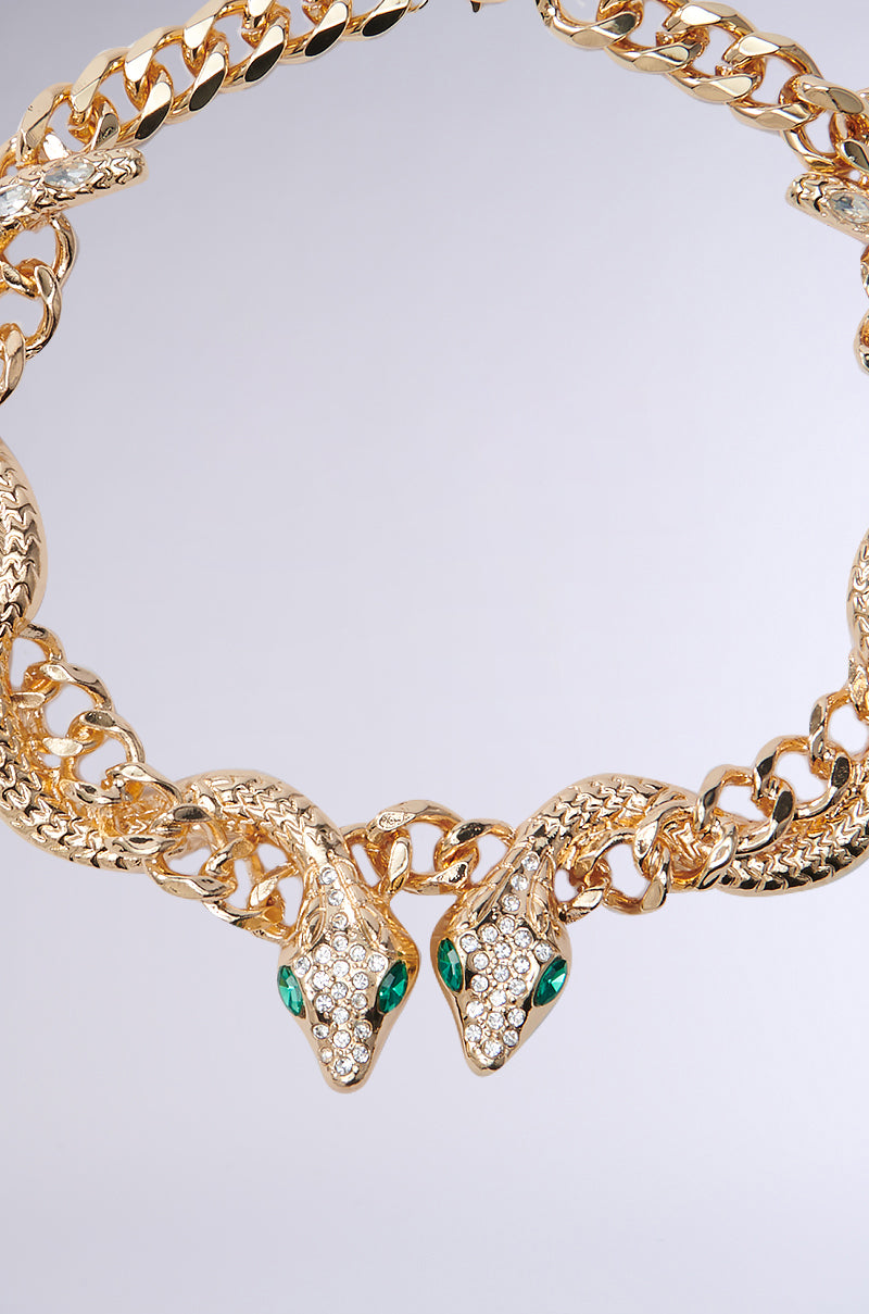 WATCH OUT FOR THE SNAKES NECKLACE
