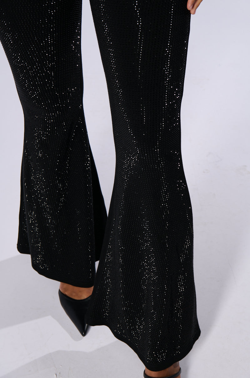 DISCO QUEEN FLARE LEG TROUSER